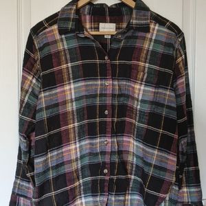 Plaid Flannel Shirt